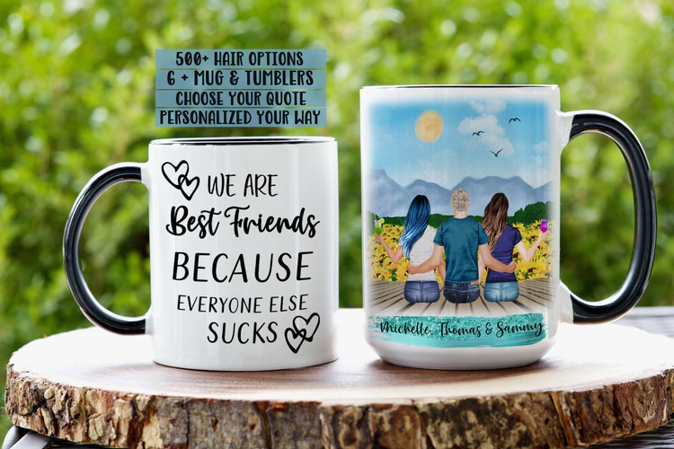 Custom Coffee Mugs- The Ideal Personalized Gift for Family and Friends